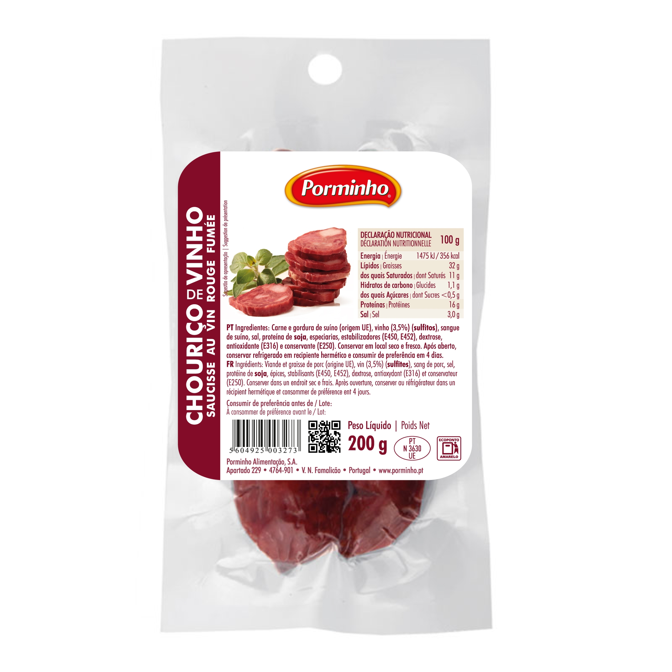 CHOURIÇO DE VINHO